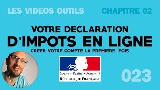 Déclaration dimpôt en ligne comment faire si cest la première fois [upl. by Shaefer]