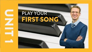 First Piano Lesson for Kids  Fun amp Easy for Beginners [upl. by Kinom]