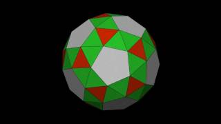 Snub Dodecahedron and its rectifications [upl. by Gonick823]