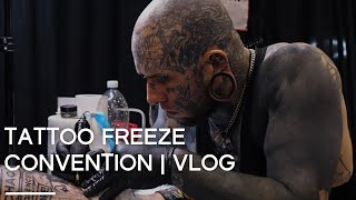 My First Tattoo Vlog  Tattoo Freeze UK  Next Convention  Brighton [upl. by Javler]