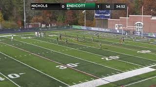 Endicott Womens Soccer Senior Day Highlights vs Nichols 102624 [upl. by Aicilihp]