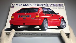 📦UNBOXING📦 LANCIA DELTA  HASEGAWA 124 [upl. by Alyek]