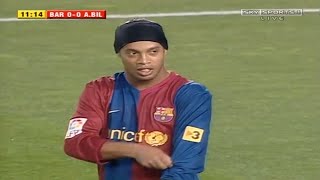 RONALDINHO 200607 👑 Ballon dOr Level Dribbling Skills Goals amp Passes ᴴᴰ [upl. by Lennej]