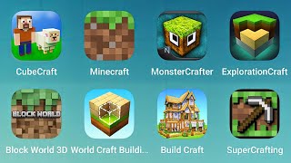 CubeCraft Minecraft MonsterCrafter Exploration Craft Block World 3D World Craft Building [upl. by Delores]