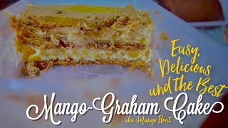 EASY MANGO FLOAT RECIPE  PANG NEGOSYO WITH COSTING [upl. by Ynahpets]