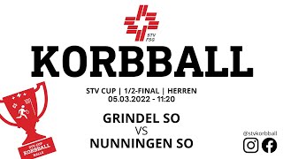 05032022  1120  Korbball Herren STVCUP Halle 12 Final  Grindel SO VS Nunningen SO [upl. by Karas]