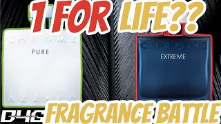 Fragrance Battle  Azzaro Chrome Pure vs Azzaro Chrome Extreme  One for Life [upl. by Brendis927]