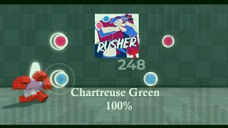 RUSHER  Chartreuse Green 12 100 [upl. by Eli]