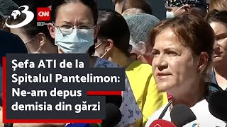 Șefa ATI de la Spitalul Pantelimon Neam depus demisia din gărzi Plecăm toți [upl. by Nelo987]