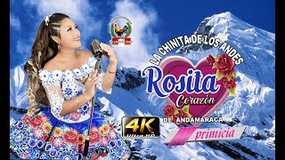 ♬♫💞 ROSITA CORAZON DE ANDAMARCA💞 ⏩ UNA GOTA DE LAGRIMA ⏪  PRIMICIA 2019 ♪♫♬VÍDEO 4K ULTRA HD [upl. by Ayekim]