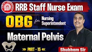 OBG  Maternal Pelvis TypejointsLigamentlandmarks RRB Nursing Superintendent Class 15 [upl. by Thar]