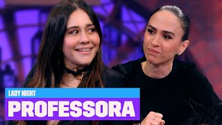 FISH BALL CAT 🤣 Alessandra Negrini DÁ AULA PARTICULAR para Tatá Werneck  Lady Night  Multishow [upl. by Aay190]