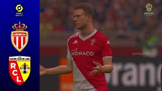 Monaco vs Lens Résumé  Ligue 1 202425 [upl. by Zullo]