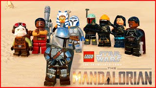 LEGO Star Wars The Skywalker Saga  All Mandalorian Season 1 and 2 Characters [upl. by Aesoh]