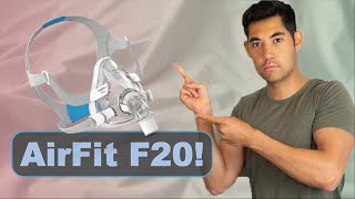 AirFit F20 Full Face  ResMed CPAP Mask Overview  The CPAP Store [upl. by Rocray]