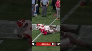 Malaki Starks made this INTERCEPTION look easy 🔥 shorts AflacDuck [upl. by Hillary]