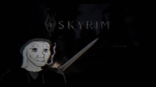 Skyrim V  Secunda Night Theme Slowed  Reverbed Doomer Wave [upl. by Clare]