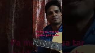 Pa Ma Ga Re Sa Guitar Instrumental  Lata Mangeshkar [upl. by Demetre430]