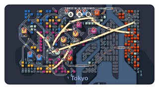 Trees a Crowd in Tokyo Mini Motorways 033 [upl. by Alwin]