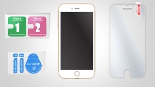 How to install Glass Screen Protector  iPhone 6 [upl. by Lauzon]