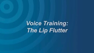 Voice Exercises The Lip Flutter [upl. by Itra]