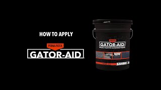 How to Apply PermaPatch GatorAid [upl. by Yllil]