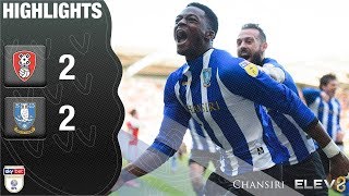 Rotherham United 2 Sheffield Wednesday 2  Extended highlights  201819 [upl. by Doralynne]