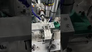 M10 M16 Hex Banjo bolt Shaft hole making machine supplier [upl. by Tnattirb]