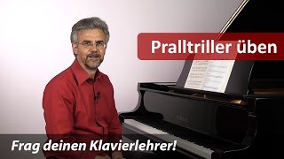 Klavier lernen – So übst du schnelle Pralltriller – 5 Übevarianten [upl. by Eneirda]