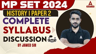 MP SET Syllabus 2024  MP SET History Syllabus 2024 [upl. by Emmalee]