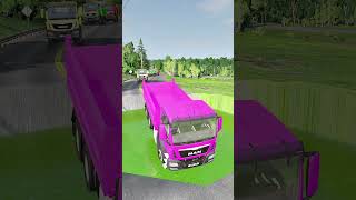 dumpertruck truck pothole simulation shorts [upl. by Calvo]