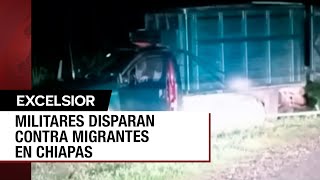 Seis migrantes asesinados en Chiapas por militares [upl. by Allerim]