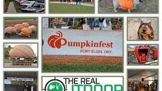 Pumpkin Fest  Port Elgin Ontario [upl. by Nylknarf]