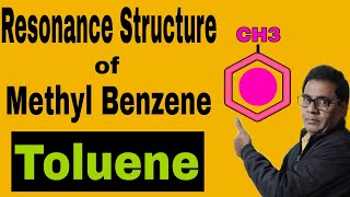 Resonance Structure of Methyl Benzene 18  NEET IITJEE [upl. by Eleanore]