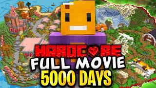 I Survived 5000 Days in Minecraft Hardcore FULL MOVIE [upl. by Nohsram]