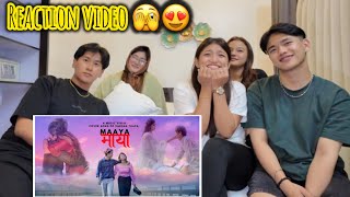 REACTING TO OUR 1ST COVER MUSIC VIDEO  Maaya   it’s me Muskan [upl. by Daley]