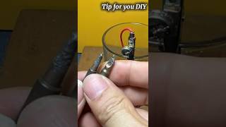 Cleaning soldering iron shorts short shortvideo shortsvideo shortsfeed shortsyoutube [upl. by Eduam]