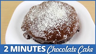 FLOURLESS CHOCOLATE COCONUT CAKE  Delicious and Ready in 5 minutes [upl. by Wicks]