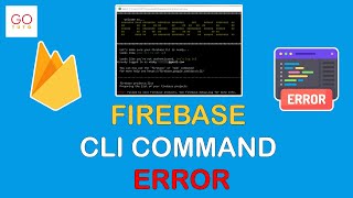 firebase cli command error solution [upl. by Arten194]