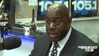 Video Magic Johnson Interview On The Breakfast Club Why He Decided To Come Out About Having HIV H [upl. by Dilly]