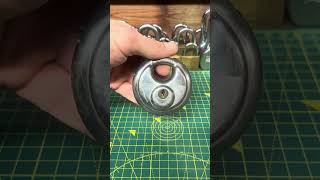 74 ⚠️STERLING DISC PADLOCK OPENED⚠️ [upl. by Ahsitram]