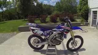 2012 YZ250F overview [upl. by Nnayllas746]