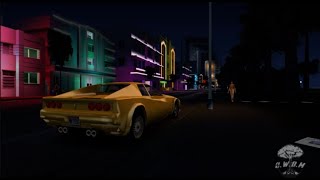 🔴Vice City Nostalgia Cozy Night Ambience and Relaxing Radio Vibes  GTA Classical Nostalgic Sounds [upl. by Saber]