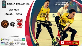 RinkHockey  Finales U16  CS NoisyLeGrand 75 AL Plonéour Lanvern [upl. by Yeldahc]