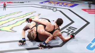 FOTN15 Joanne Calderwood vs Maryna Moroz  EA SPORTS™ UFC® 2 [upl. by Reeba]