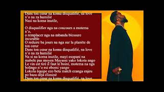 Disqualifié Fally Ipupa Lyrics [upl. by Eilatan]