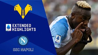 Hellas Verona vs Napoli Extended Highlights  Serie A  CBS Sports Golazo [upl. by Lucian]