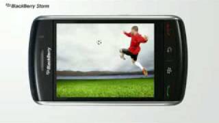 Blackberry Storm 9500 Unlocked PDA Cell Phone Ad Commercial [upl. by Ahsino888]