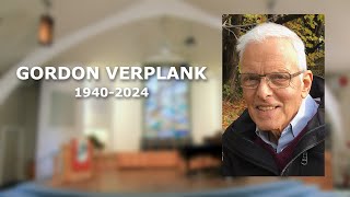 OCTOBER 12 2024  Gordon Verplank Celebration of Life [upl. by Fiske]