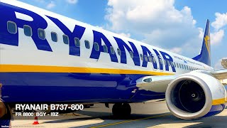 TRIP REPORT  Ryanair B737800  Milan Bergamo BGY ✈ Ibiza [upl. by Lorrayne]